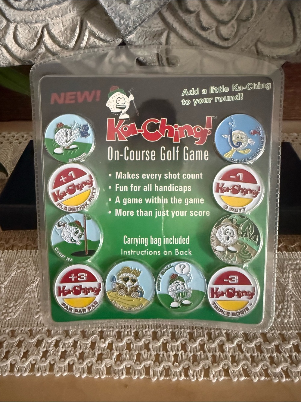 Ka-Ching! On-Course Golf Game Marker Set